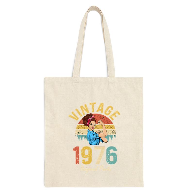 Women's Shoulder Bag Vintage Printed Shopping Bag Casual Fashion Birthday Year Women's Vintage Handbag