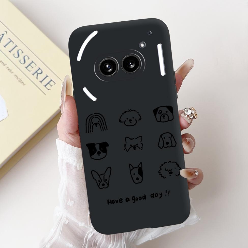 6.7" For Nothing Phone 2A Case A142 Silicone Luxury Flower Cute Cartoon Funny Shockproof Phone Case For Nothing Phone (2A) Cover