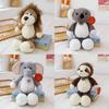 Forest Animal Lion Koala Elephant Sloth Frog Plush Toy Stuffed Doll Kids Gift
