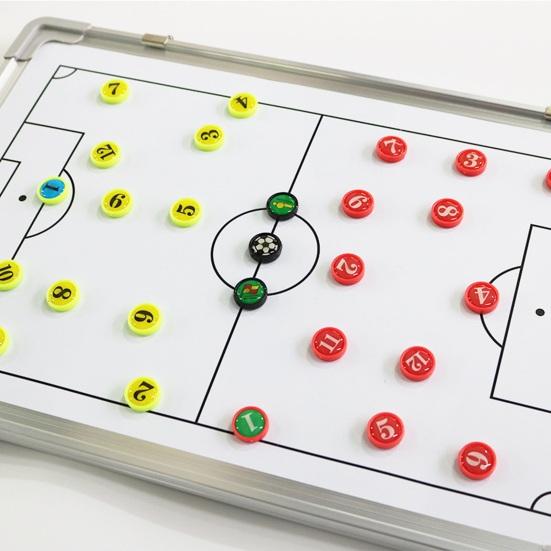 1 Set Soccer Dry-Erase Coaching Scoreboard with Erasable Pen Professional Coaches Marker Training Writing Tablet Referee Tactical Board Perfect
