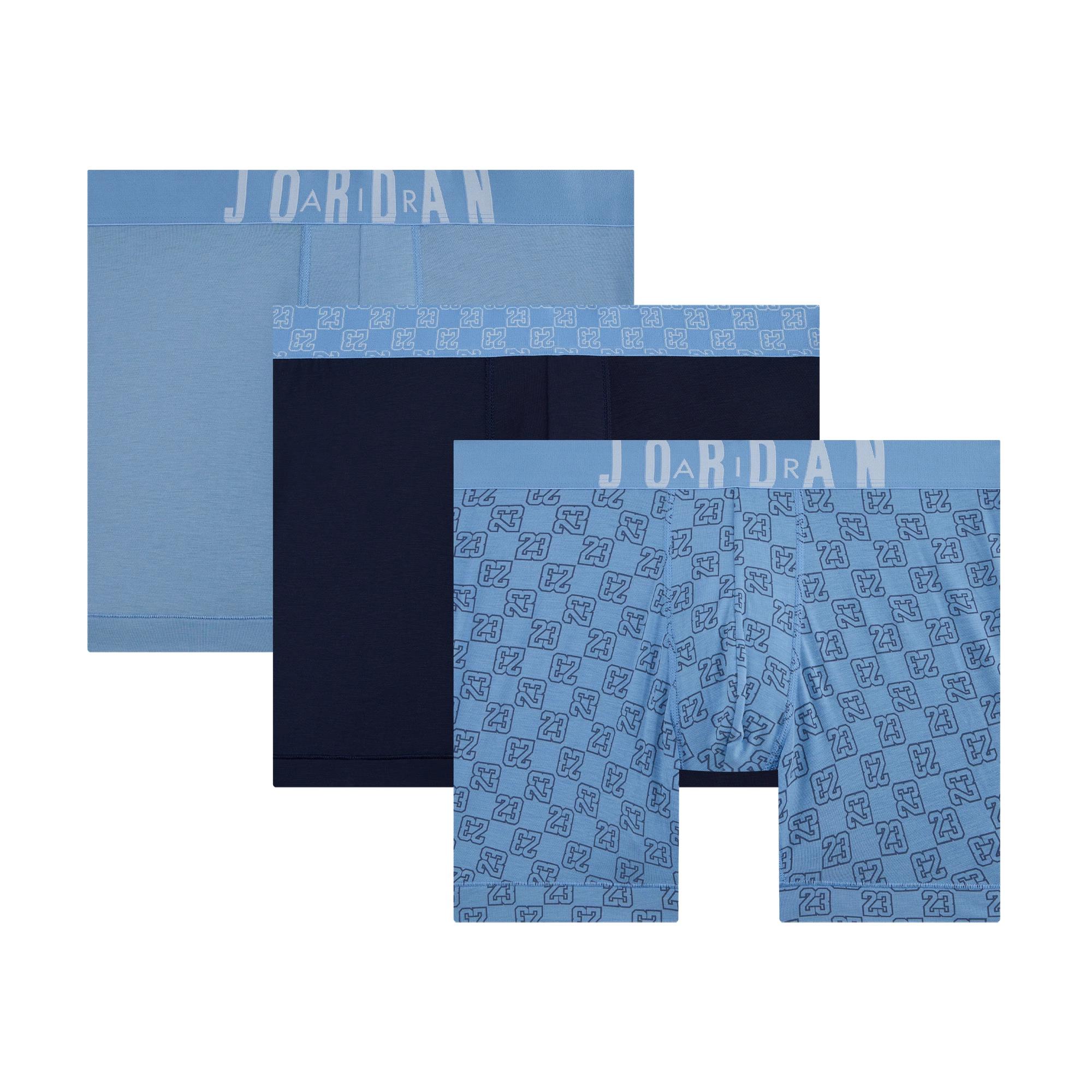 Jordan Monogram Soft Comfortable Trendy Boxer Briefs Men underwear IF9627-443 S