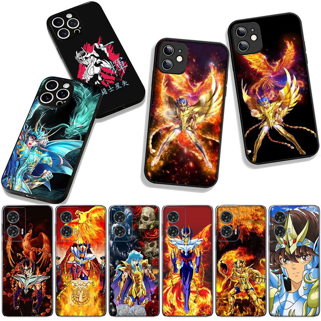 Cover for Samsung Galaxy S25 S24 S22 S23 FE Ultra Plus A56 A05 A06 A15 A16 A55 S7 Edge Phone Case Saints Cartoon Seiyas