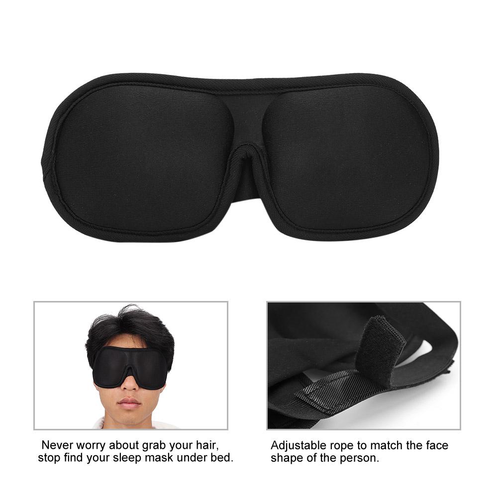 3D Sleeping Eye Mask Shade Cover Rest Sleep Eyepatch Blindfold Shield Travel Sleeping Aid