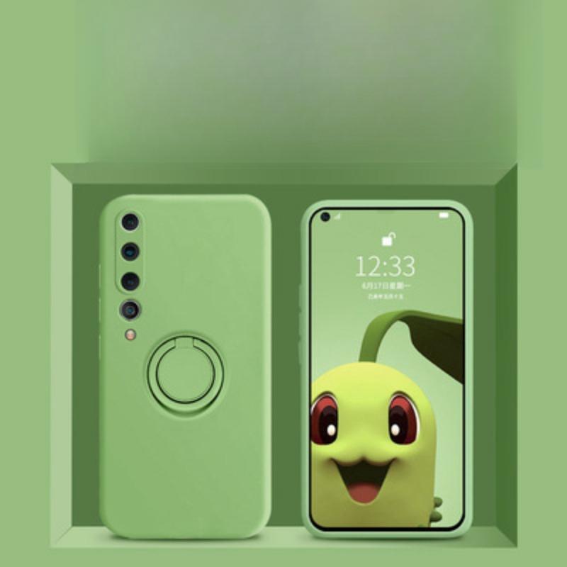 Potrivit pentru husă telefon mobil Xiaomi 15pro Silicon lichid Bandă Inel Suport Redmi Note14 Anti-cădere K70 Husă de protecție