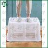 Heavy-Duty Plastic Storage Crate with Iron Handles