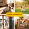 Plush Rockets Dog Chew Toy with Cotton Rope Squeaky Stuffed Rockets Boredom Reduction Small Medium Dog Teething Interactive Toy