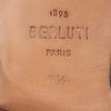 Pristine BERLUTI Leather Shoes Lapierre Prisse Khaki Leather Mens 6.5 Used