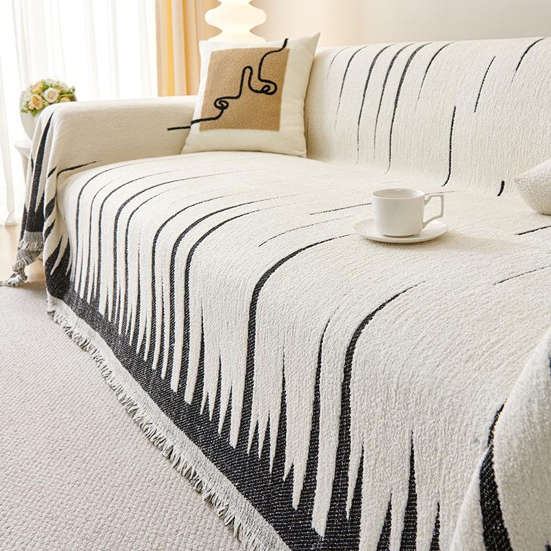 Cream Time Bejirog Sofa Towel Sofa Cover All-Inclusive Sofa Cover Dust Cover Living Room One-Piece Sofa Cover Cloth