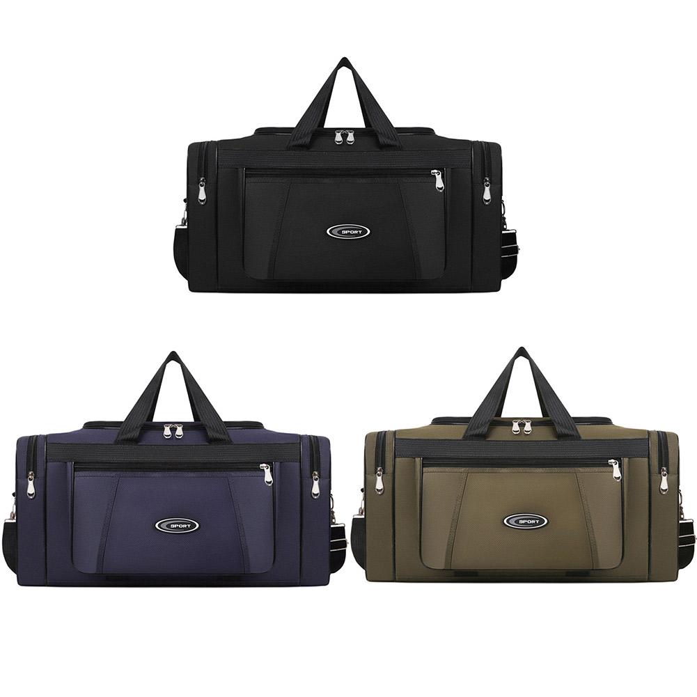 Oxford Big Travel Bag Large Capacity Weekend Duffle Bag Waterproof Portable Unisex Zipper Outdoors Business Duffle Bag