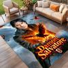 Damon Salvatore Print Rug, Washable Floor Carpet, For Entryway Dorm Laundry Room Office Study, Home Decor Birthday Christmas Gift