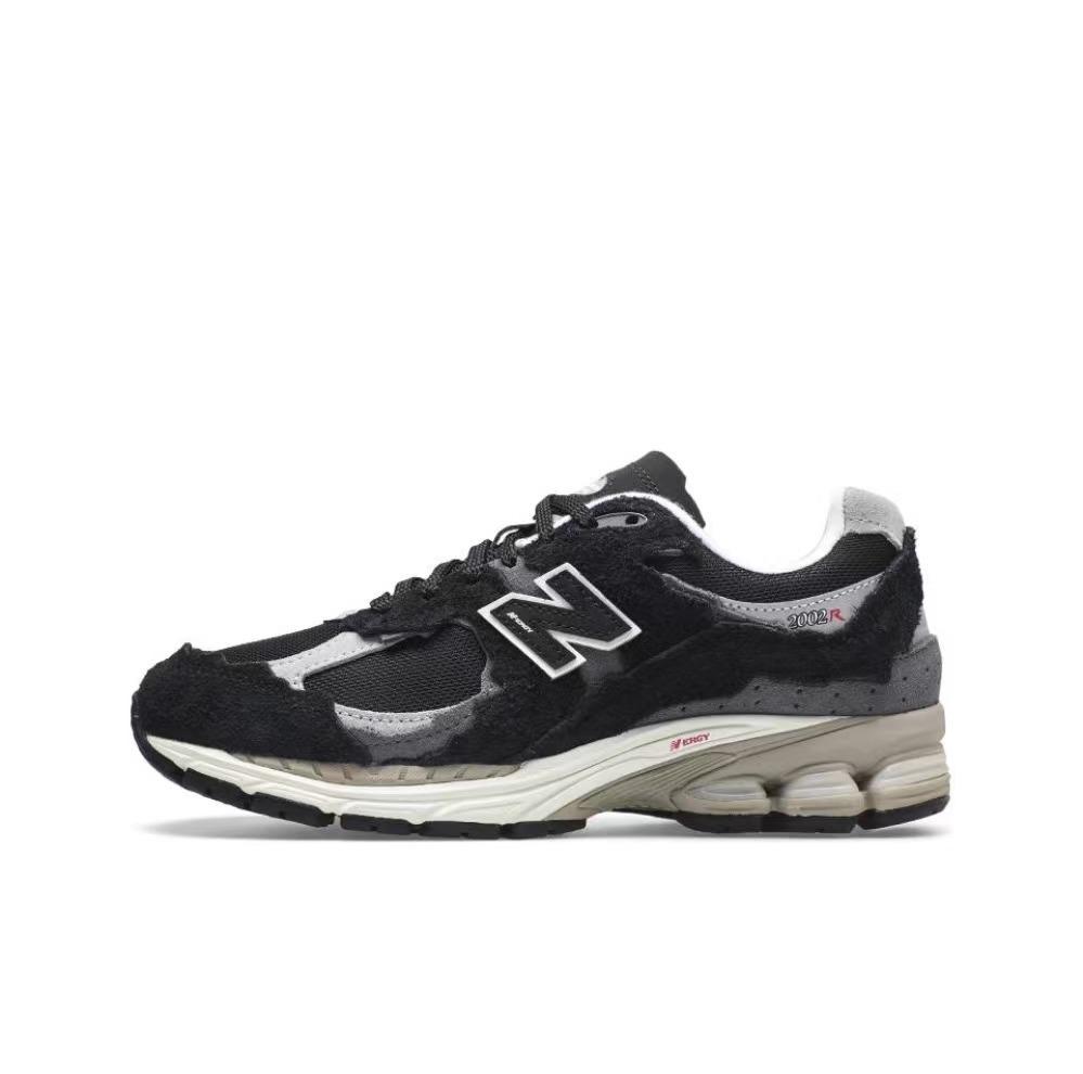 Pure Original Nb2002rc Grey Sneakers - Unisex Dad Shoes with Thick Sole for Height Increase, Retro Style, Breathable Design.