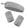 Sweatbands 1 Set Sports Sweat Bands Sweat-absorbing Quick-drying High Elastic Nylon Cloth Wrist Running Wristband Guards Protection Super Soft