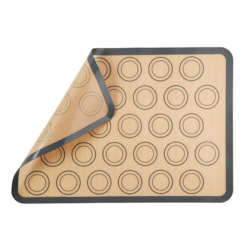 Silicone Baking Mat for Bake Pans Macaroon/Pastry/Cookie Making Professional Food Safe Non-Stick Baking Tools for Cakes