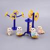 3PCS/Set Plastic Outdoor Sports Model Yellow&Blue Scale Gym Accessories Mini Sand Table Model  Gift