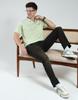 Luxuria Men's Striped Collar Neck T-Shirt