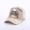 Pentagram Skull Mesh American Locomotive Cap Truck Driver Hat Breathable Baseball Cap
