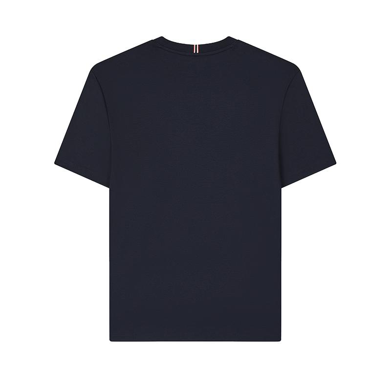 FILA T Shirts Men's Legend Blue Crew Neck Moderate Straight Fit F11M421126FNV