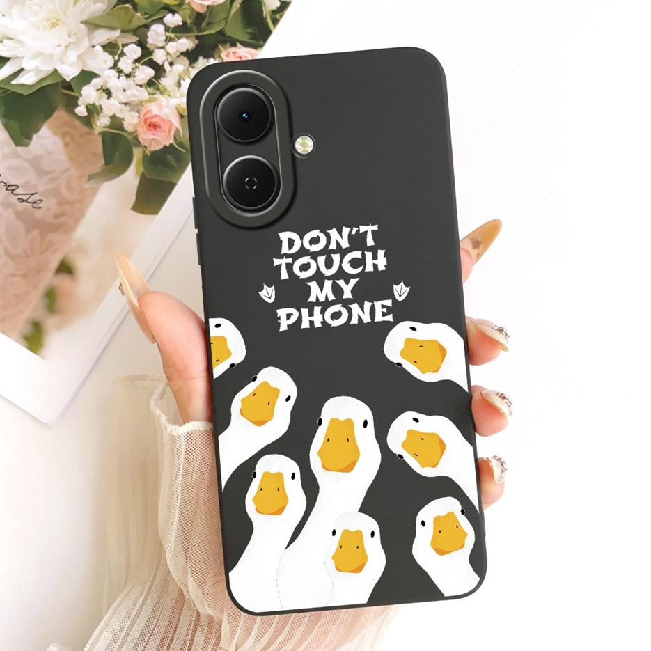 Für Tecno Spark Go 2 Hülle KM4 Niedlicher Hund Panda Cartoon Hülle Weiches TPU Mattes Handyhülle Für Tecno Pop 10 Pop10 Spark Go 2 Go2 Schale