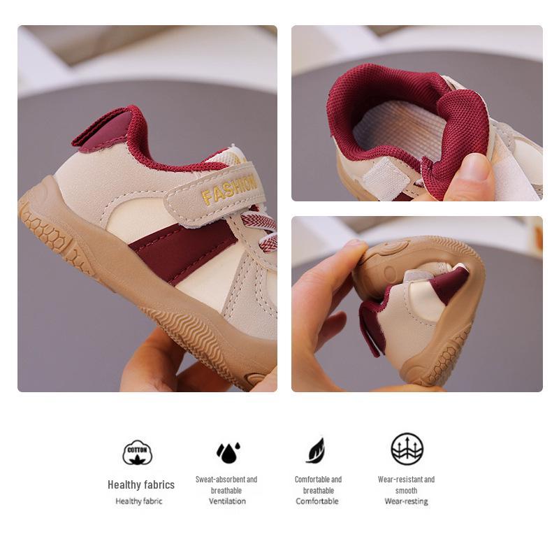 2026 İlkbahar Yumuşak Taban Kaymaz Çocuk Günlük Ayakkabıları Erkek ve Kız Çocuklar İçin - Nefes Alabilen Yürüyüş Spor Ayakkabıları
