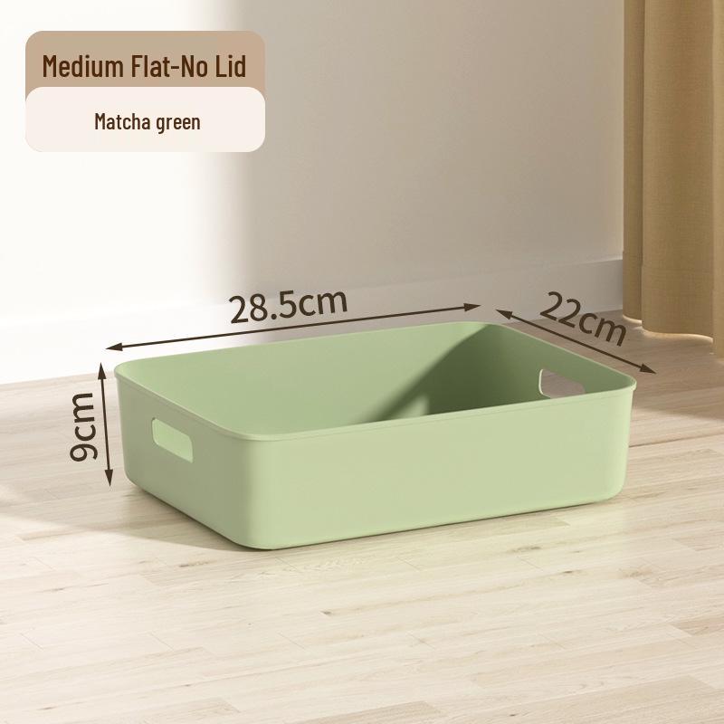 Aufbewahrungsbox aus Kunststoff mit Deckel - Ideal für Kleidung, Snacks und Sonstiges