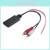 Adapter Wireless Module Universal Bluetooth Aux Audio 2 Rca Auxiliary Cable Car Radio Connector