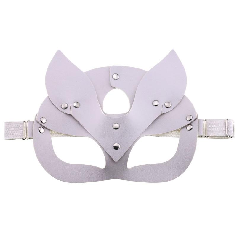 Elegant Fox Mask Made Of High-quality Pu Leather For Halloween Party And Masquerade