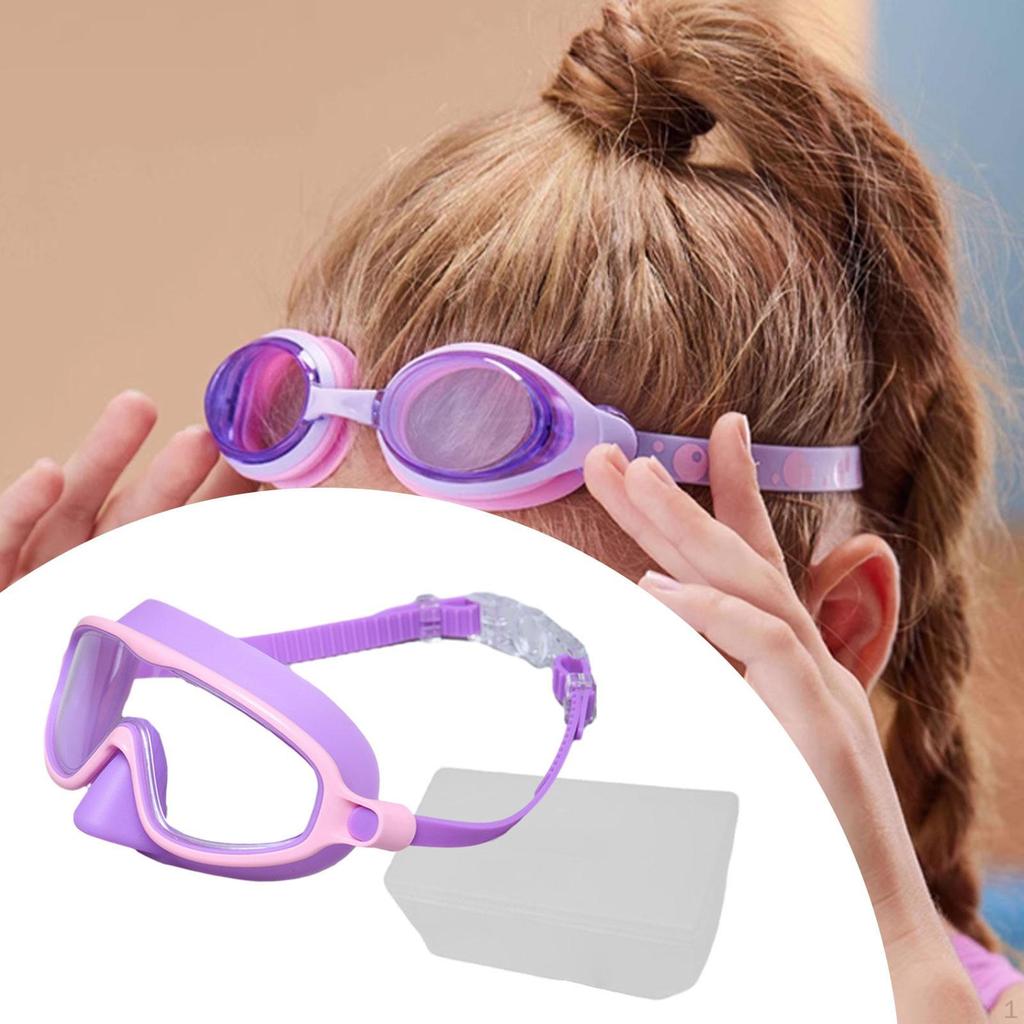 Swim Goggles for Aquatic Fun with Clear Vision Technology