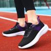 Breathable Single Shoe Sports Shoes Women's Shoes Flat Bottomed Summer Thick Soled Shoes Lightweight Women's Cool Sports Casual Running Shoes