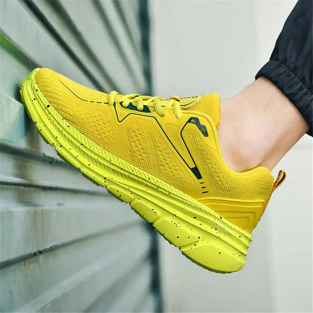 Yellow 36-39 Minimalist Footwear Woman Casual Sneakers For Women Size 45 Womens Shoes Sports Outing New Fast Pro