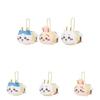 Hachiware Usagi Chiikawa Cute Cross Dressing Bee Plush Pendant Doll Keychain