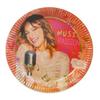 Cardboard Plates - VIOLETTA - Violetta Disney Model - 8 Pieces - 23 Cm - Pink