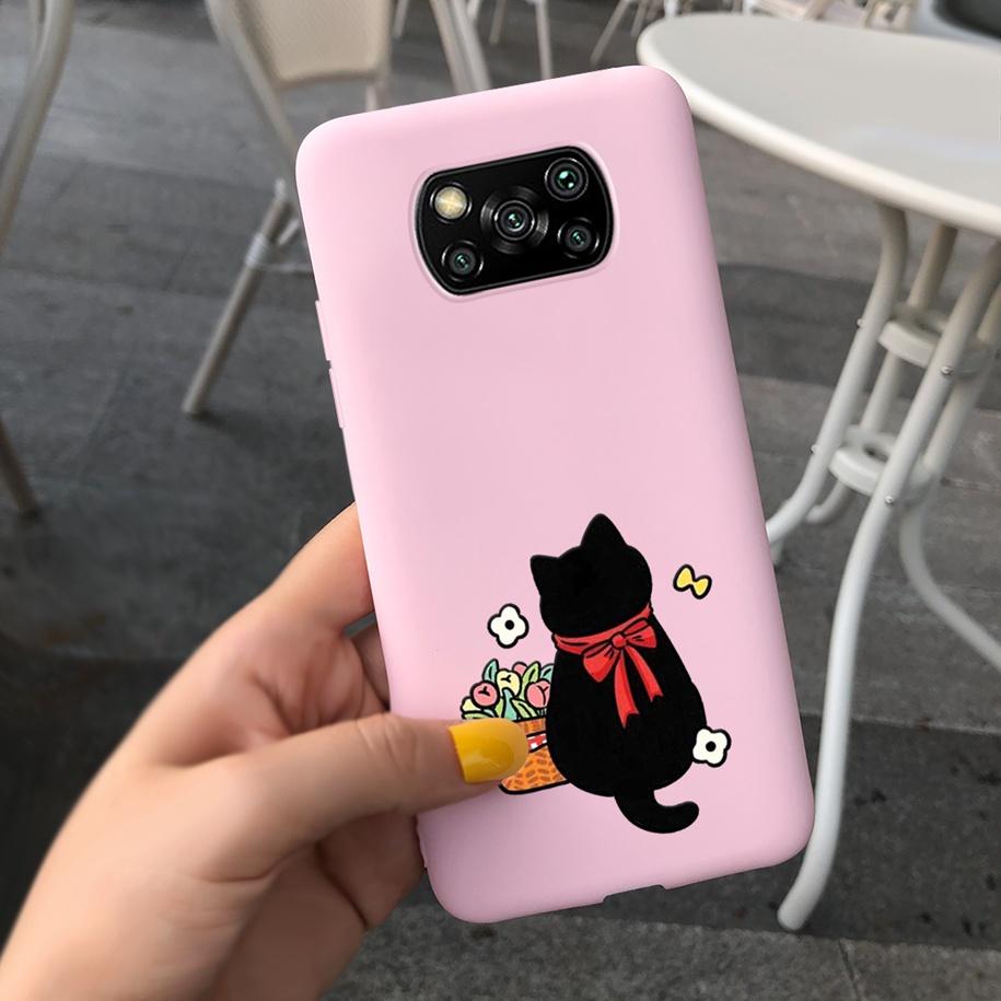 Poco X3 Pro Case Silicone Soft Phone Back Cover For Xiaomi Poco X3 NFC Popular Fundas For Xiomi Mi Poco X3 X 3 X3NFC X3Pro Coque
