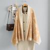 Luxury Double-Sided Women's Scarf: Thick Imitation Cashmere Shawl & Neck Warmer for Autumn/Winter