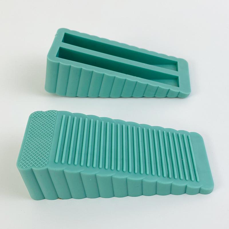 Windproof Silicone Door Stopper: Anti-Collision, Safety, Creative Design, Anti-Pinch, Household Wedge.