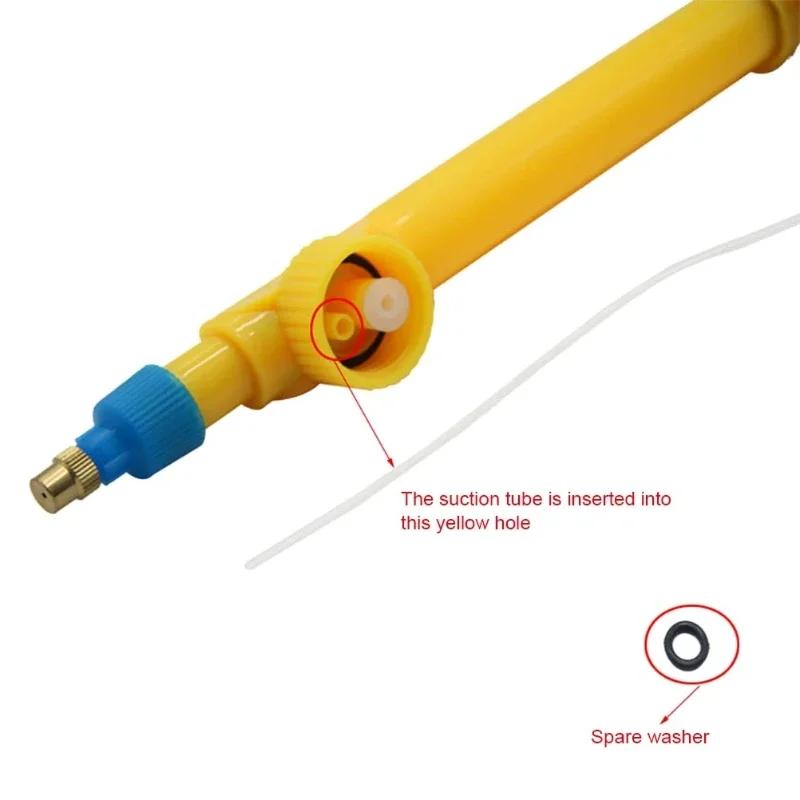 Tragbar Zugstange Manuell Sprühbar Einstellbar Getränkeflasche Sprühkopf Düse Gartenbewässerungswerkzeug Getränkeflaschen-Düse Gartenarbeit