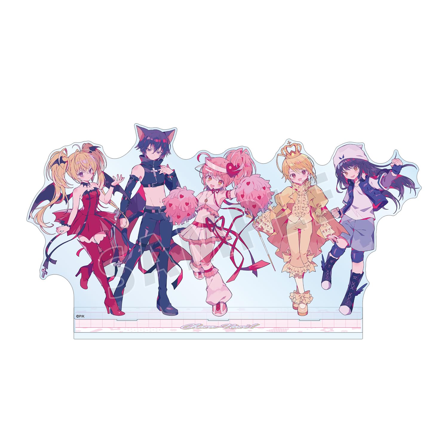 Shugo Chara Yumenouchi Illustration Collection Character Ver. Big Acrylic Stand