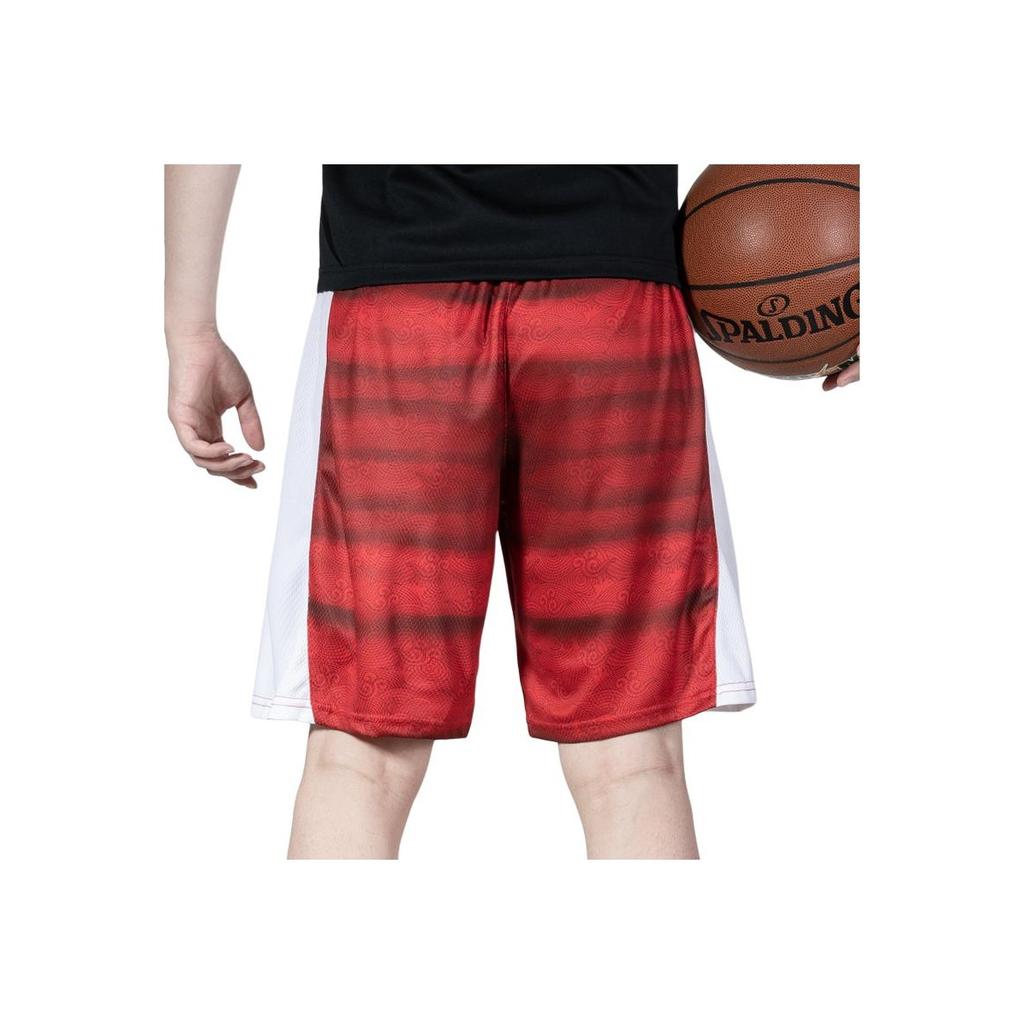 Under Armour Colorblock Logo Print Basketball Knit Shorts Men Bottoms Red 22500203-600