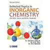 Selected Topics In Inorganic Chemistry FOR B.Sc (HONS) & M.Sc. STUDENTS Table Of