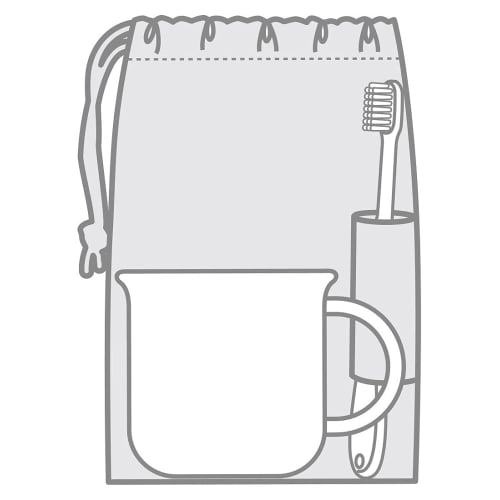 Skater Lunch Box/Cup Bag, 21 x 15cm with Gusset, Disney Frozen 2, Girl's, Made in Japan, KB62-A