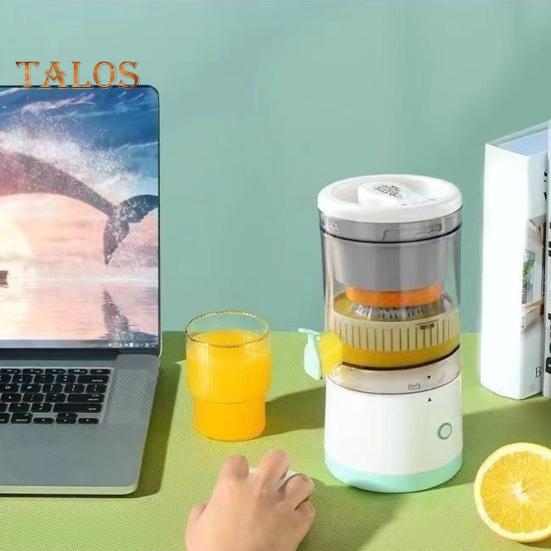 

Портативная электрическая соковыжималка для пищевых продуктов, простая в очистке, компактная, беспроводная, с зарядкой через USB, блендер для апельсинов, лимонов, соковыжималка для цитрусовых зелёный