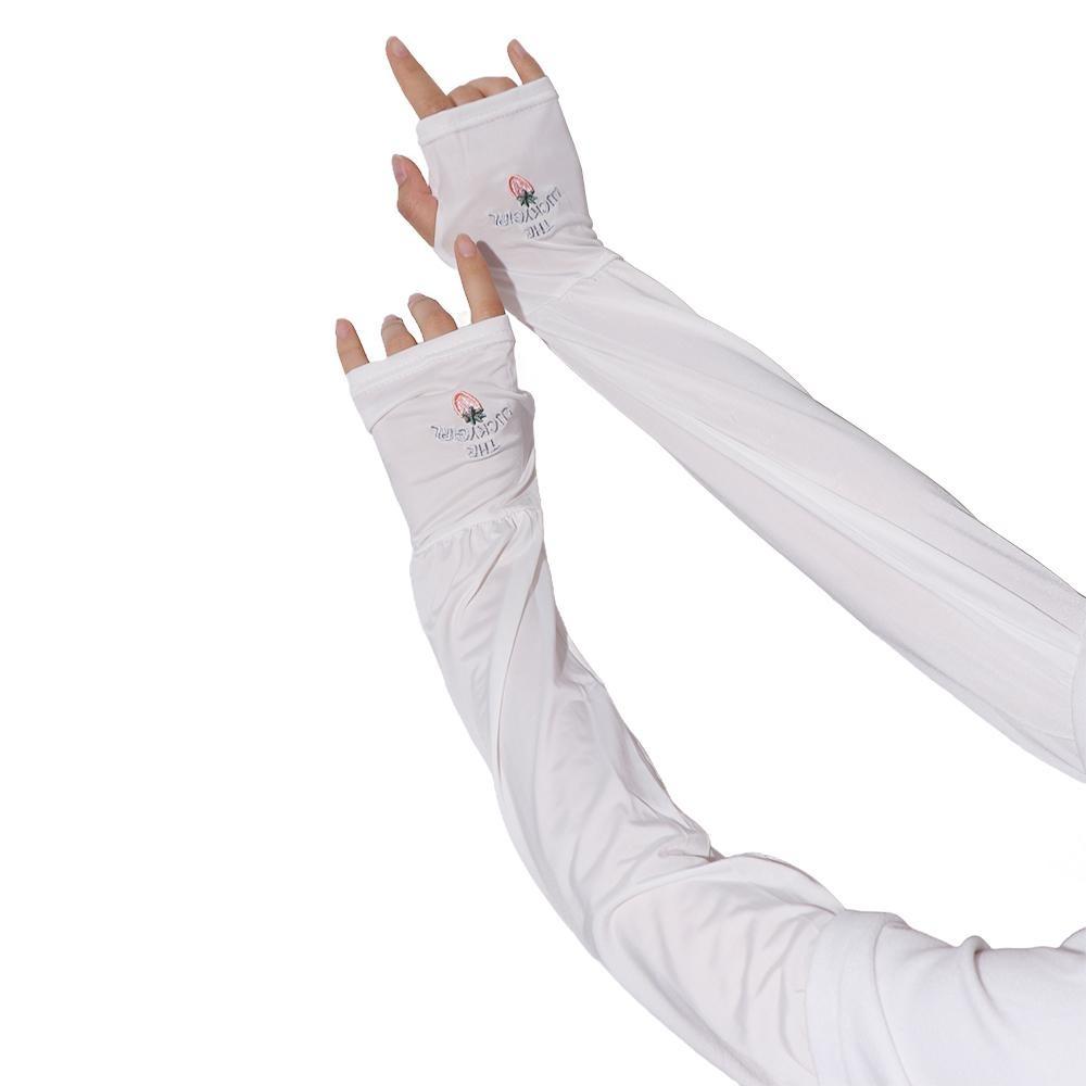 Ice Silk Ice Silk Sleeve Polyester Fibre Arm Sleeves Fashion Arm Sleeves Cover  Summer