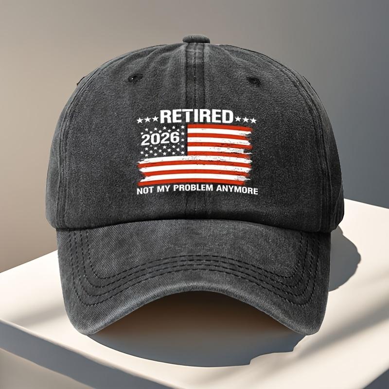 A Cool And Fashionable Retirement Gift Suitable for Both Men And Women This Adjustable Baseball Cap Is Perfect for Fathers Mo