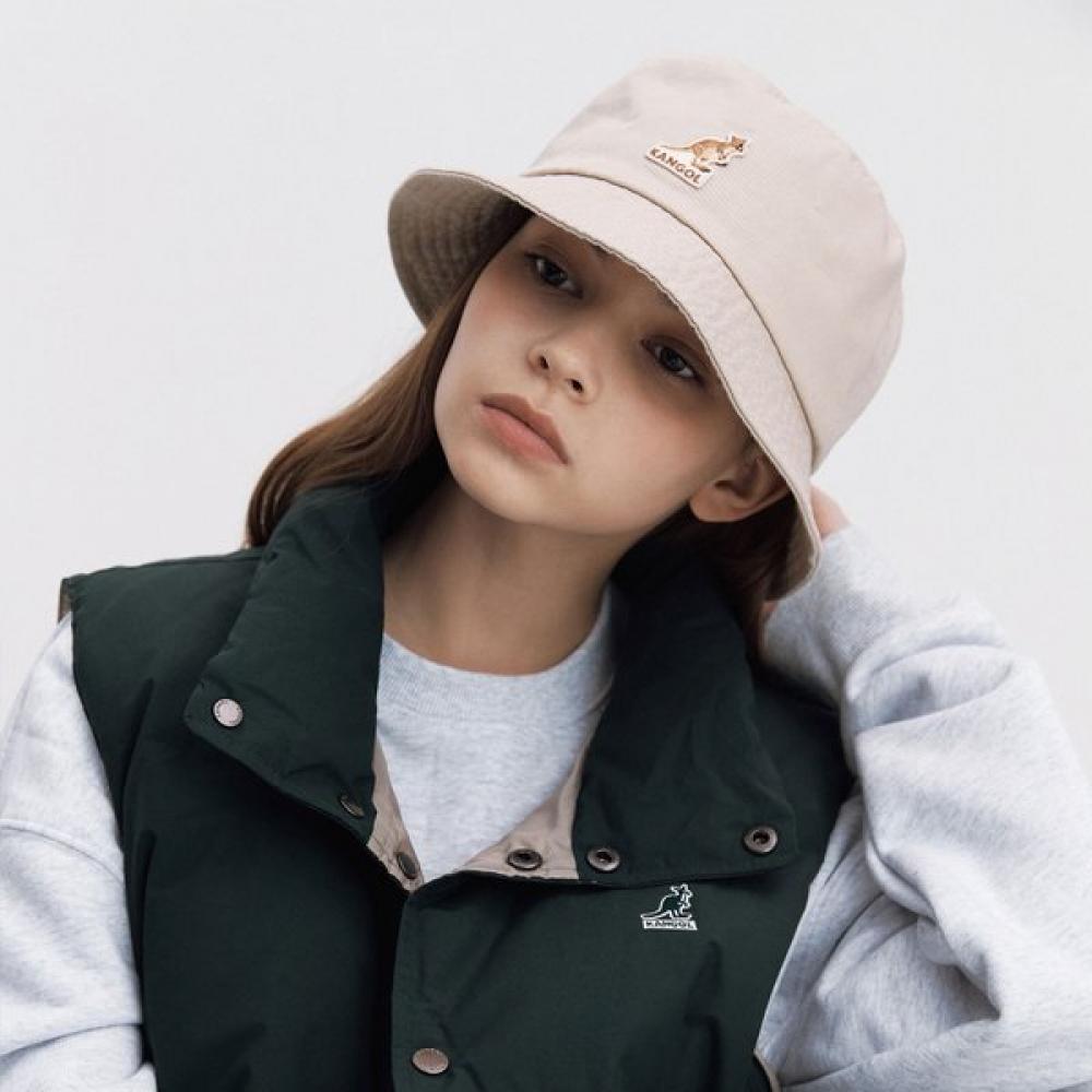 Kangol Bucket 4531 Khaki Patch Logo L