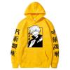 Jujutsu Kaisen Anime Hoodie Unisex Long Sleeve Pullover Sweatshirt Print Casual Streetwear