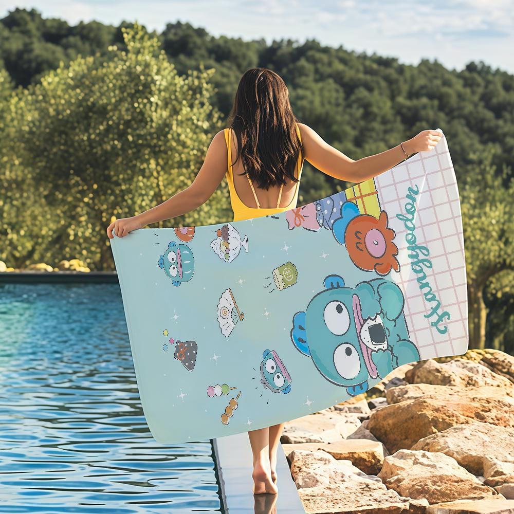 Sa H-Hangyodon Funny Towel Quick Drying Beach Towels Are Suitable For Swimming Pools Camping Yoga And The Gym