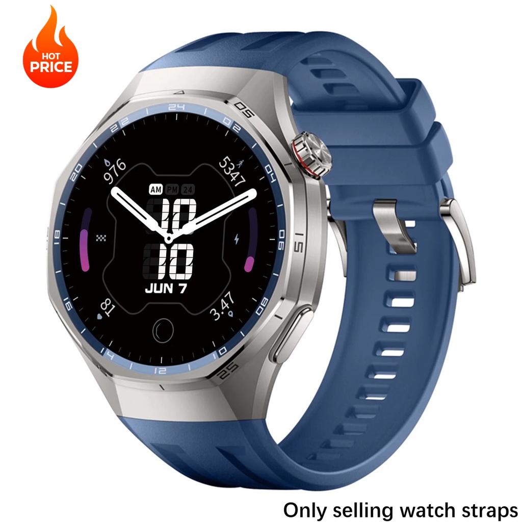 No Gaps Silicone Strap for Huawei Watch GT6 Pro 46mm Offical Soft  Adjustable Sport Straps for GT6Pro 46mm Quick Release Band