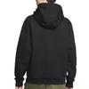 Nike Sweatshirts Men's Black Hooded Moderate Regular CD6393-011