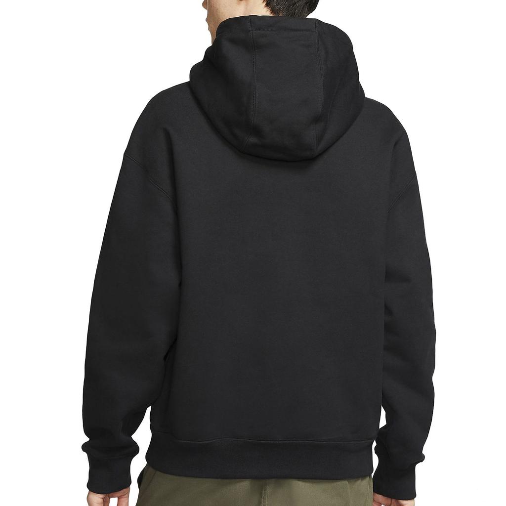Nike Sweatshirts Men's Black Hooded Moderate Regular CD6393-011