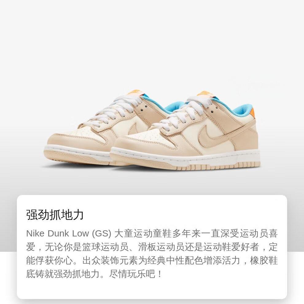 Nike Dunk Low Next Nature Sail Beige GS FQ6864-111