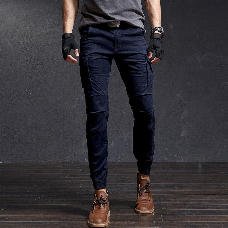 FiveFive Fashion Casual Cargo Pants Male Streetwear Harajuku Joggers Men Clothing Camo Trousers
